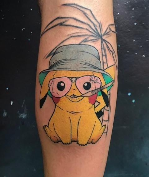 Beautiful Pikachu tattoo machine tattooed by @corderosimona for #pokemonday  post no 3! Thanks Simona! ⚡️ | Instagram